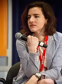 Thrash at a 2015 BookExpo America panel