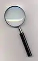 A magnifying glass