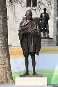 Mahatma Gandhi, Parliament Square, London