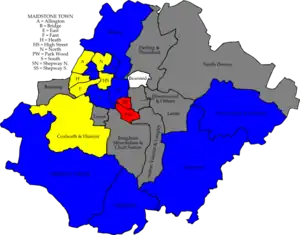 2006 results map