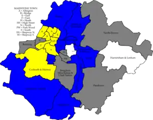 2007 results map