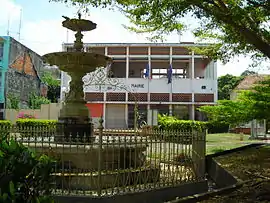 The town hall of Le Carbet