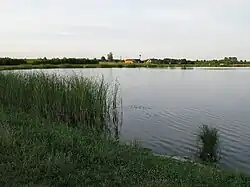 A lake in Majdan Zahorodyński