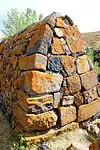 Perimeter wall surrounding the monastery.