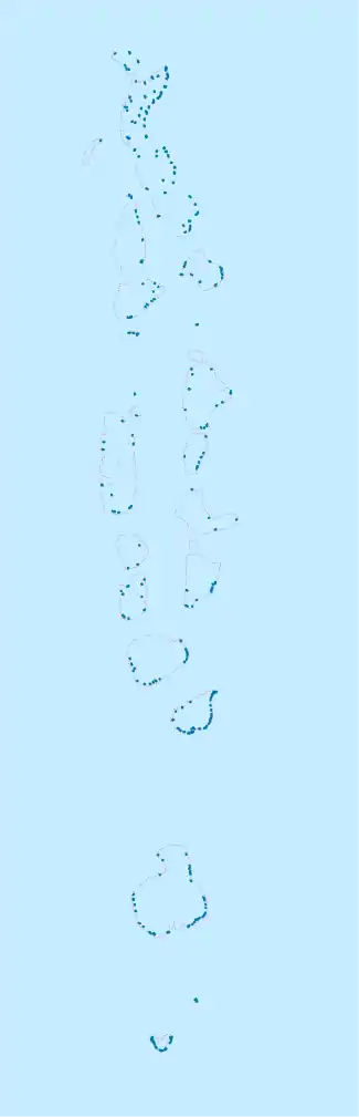 2021 SAFF Championship is located in Maldives