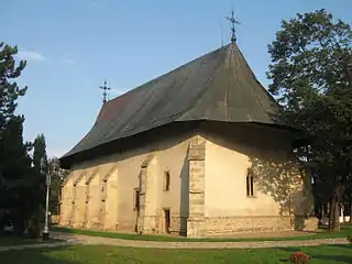 Saint Nicholas Church of the Bogdana Monastery, Rădăuți, probably since Bogdan I (1360), unknown architect