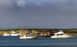 Mangawhai Heads anchorage