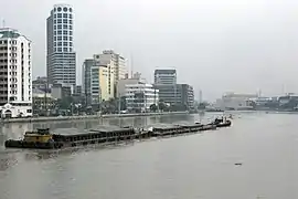 Barge on the Pasig River