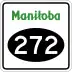 Provincial Road 272 marker