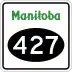 Provincial Road 427 marker