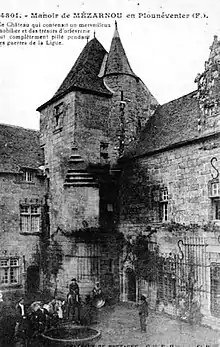 The Manoir de Mézarnou in the town of Plounéventer, France.