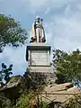 Monument of archbishop Manuel Vicuña Larrain.