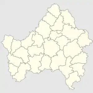 Zaymishche is located in Bryansk Oblast