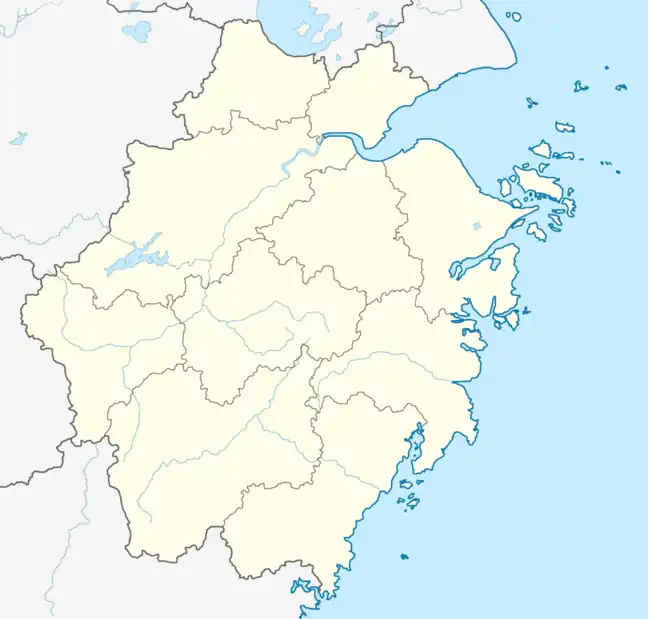 HYN is located in Zhejiang