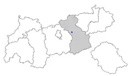 Location within Tyrol