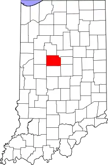 State map highlighting Clinton County