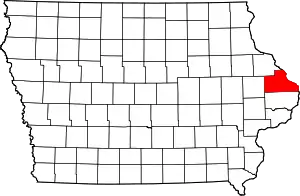 Jackson County map