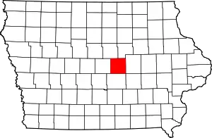 Marshall County map