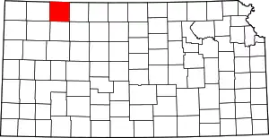 State map highlighting Decatur County