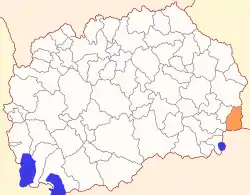 Location of Municipality of Novo Selo