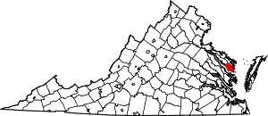 State map highlighting Lancaster County