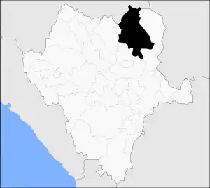 Municipality of Mapimí in Durango