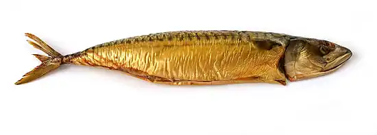 Smoked Atlantic mackerel