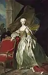 Infanta Maria Teresa Rafaela of Spain first wife of Louis de France - daughter-in-law of Louis XV