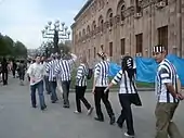 March of "Political Prisoners"