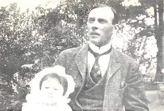 Mark McDonald, Jr. with young Marcia