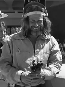 Sculptor Mark di Suvero, pictured in 1978, was a member of the March Gallery.