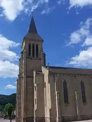 The church in Marmagne