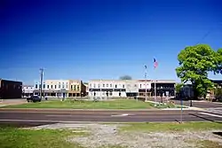 Businesses along Lindell Street