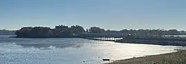 Martin's Point viewed from Mackworth Point, looking southwest