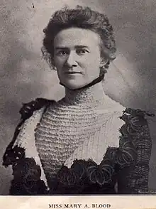 portrait of Mary A. Blood