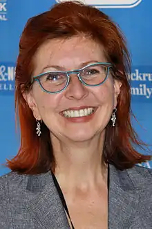 Mary Kay Zuravleff at the 2013 Texas Book Festival.