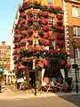 View of the Mason's Arms on Hallam Street in Marylebone London W1