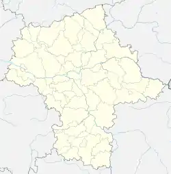 Ostrołęka is located in Masovian Voivodeship