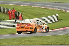 Matt Neal's BTC-T Honda Integra Type R which won him the 2005 and 2006 Drivers Championships.