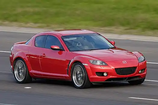 2003–2008 Mazda RX-8 quad coupé.