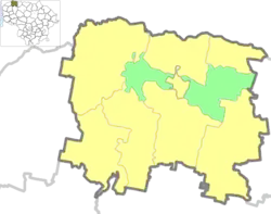 Location of Mažeikiai Area Eldership