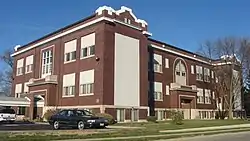 The former McKinley School is listed on the National Register of Historic Places