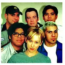 Spring 1997 - Clockwise from top: Dennis Leipert, Jim Cushnie, David Ferreria, Ricky Estrada, Genai Canale, Richard Ferreria