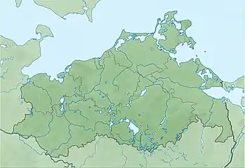 Galenbecker See is located in Mecklenburg-Vorpommern