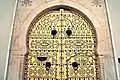 Close-up on a traditional door of the Medina