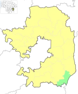 Location of Medininkai Eldership