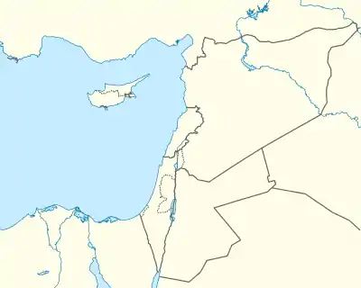 Arwad is located in Eastern Mediterranean