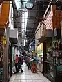 One of the alleys in the Mercado