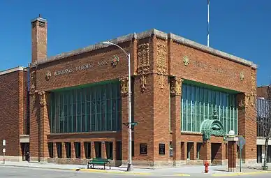 Merchants National Bank (Winona, Minnesota), 1912 by Purcell and Elmslie