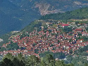 The Epirote town of Metsovo